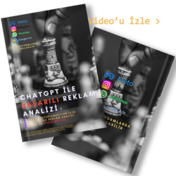 Yapay Zeka Destekli Dijital Pazarlama Analizleri - E-Book ve Video Eğitim