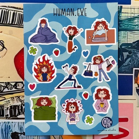 HUMAN.EXE - Kızıl Kısa Kıvırcık