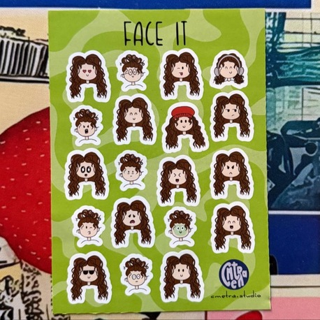FACE IT - Kumral Uzun Kıvırcık