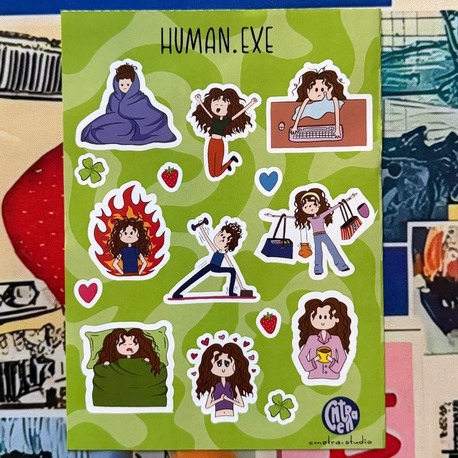 HUMAN.EXE - Kumral Uzun Kıvırcık