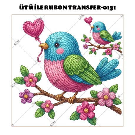 RUB ON TRANSFER-0131 (29X29CM)
