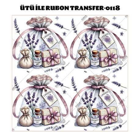 RUB ON TRANSFER-0118 (29X29CM)