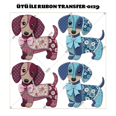 RUB ON TRANSFER-0129 (29X29CM)