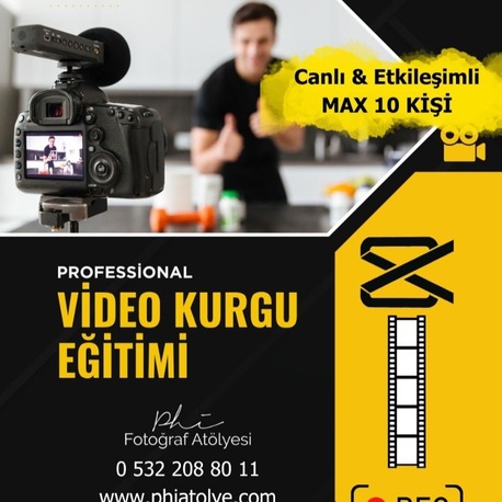  Profesyonel Video Kurgu Atölyesi CAPCUT BİLGİSAYAR (Canlı & Etkileşimli) 