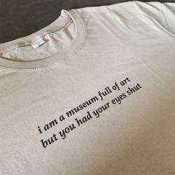 i am museum - T-shirt (Nude)