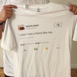 Kanye West.T-shirt