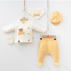 Teddy Bear Yenidoğan 5 Parçalı Set