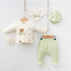 Teddy Bear Yenidoğan 5 Parçalı Set
