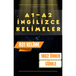A1 - A2 SEVİYESİNDEKİ TÜM İNGİLİZCE - TÜRKÇE KELİMLER