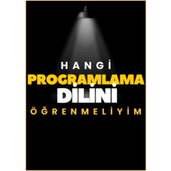 Hangi  programlama  dilini  öğrenmeliyim?