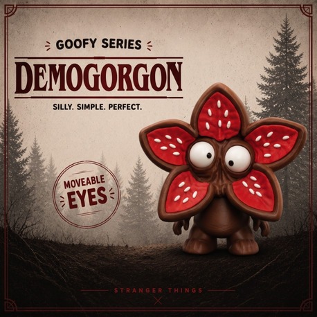 CoffeeCraft Goofy Demogordon - Gözleri Hareketli Şirin Model