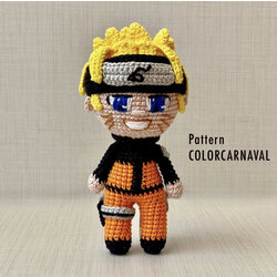 ENGLISH - VIDEO TUTORIAL and WRITTEN PATTERN NARUTO