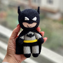 ENGLISH - PATTERN BABY BATMAN