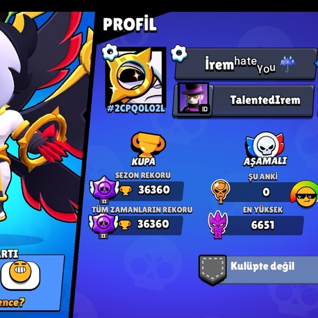 36K Brawl Stars Hesabı