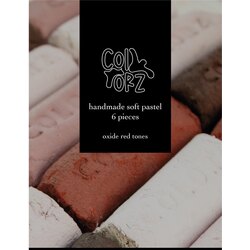 Colorz El Yapımı Toz Pastel Seti-Oksit Kırmızı Tonları
