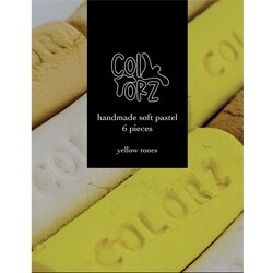 Colorz El Yapımı Toz Pastel Seti-Sarı Tonları