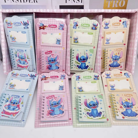Stitch post-it defter set