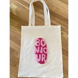 Bonjour keten çanta
