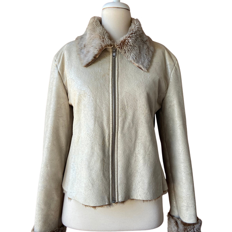 Y2K Faux Fur Jacket 