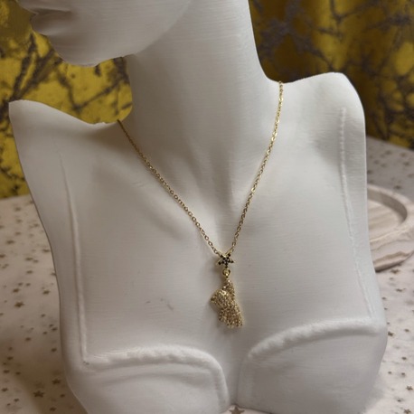 Sallantılı teddy bear kolye
