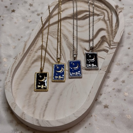 Tarot plaka kolye