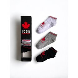 Premium Kalite Icon Patik Çorap (6 çift)