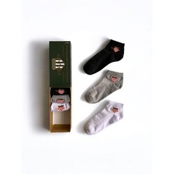 Premium Kalite Gant Patik Çorap (6 çift)