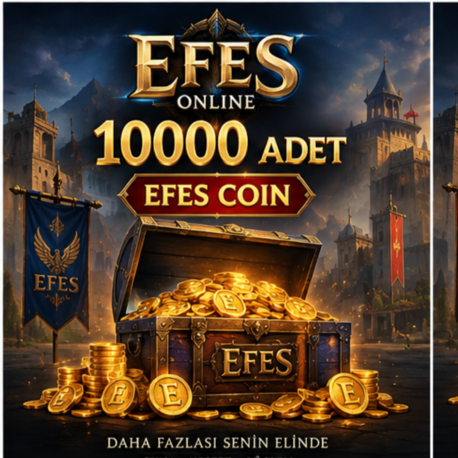 10000 ADET EFES COIN