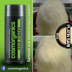 Cosmorganics PLATİN SARI DermoTopik SAÇ FİBERİ