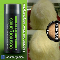 Cosmorganics Açık SARI DermoTopik SAÇ FİBERİ