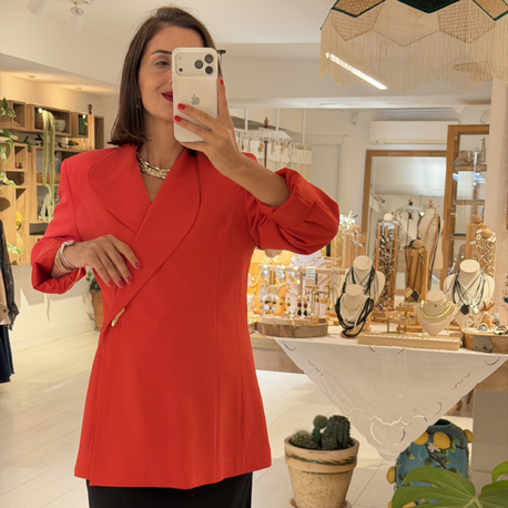 Yandan düğmeli ceket