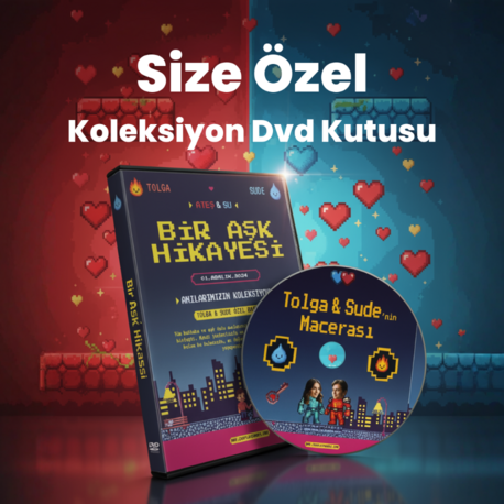 Size Özel Koleksiyonluk Dvd Kutusu (Ateş ve su)