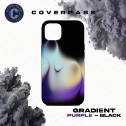GRADIENT PURPLE-BLACK CASE
