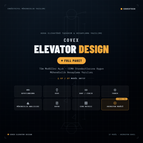 Covex Elevator Design & Calculation – Full