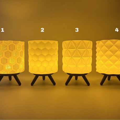 Geometrik Masa Lambası 1 ADET
