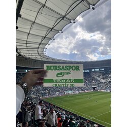 Yeşil Beyaz Aşkına: Kişiye Özel Bursaspor Tribün Levhası