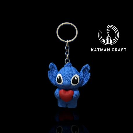Stitch Kalpli Anahtarlık