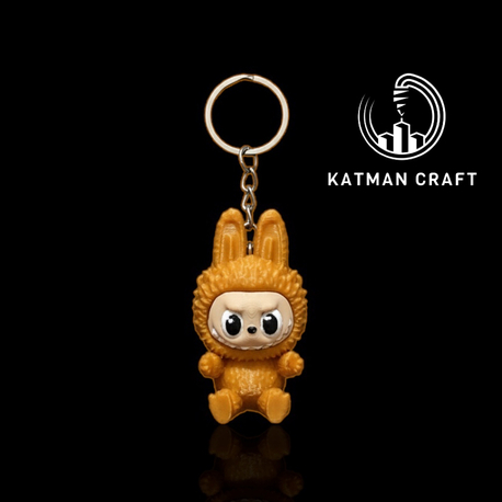 Gold Labubu Anahtarlık 