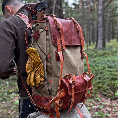BUSHCRAFT KAMP ÇANTASI (açıklamayı okuyunuz)