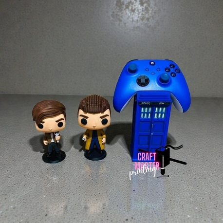 Dr Who Xbox kontrolcu stand set 