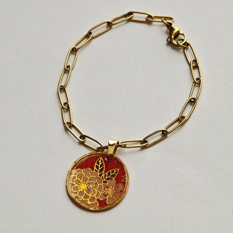 Reiwa- Akai Sakura – Hana Bileklik