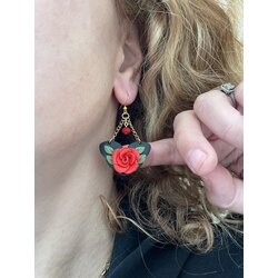Siyah floral