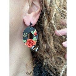 Siyah floral