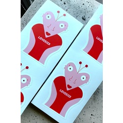 LOVESICK STICKER