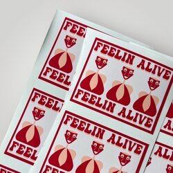 FEELIN ALIVE STICKER