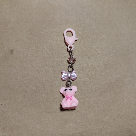 pembe ayı anahtarlık