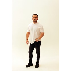 OVERSIZE UNISEX BEYAZ T-SHIRT