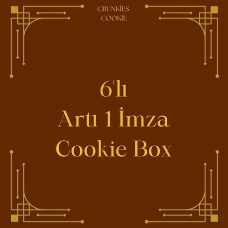 6'lı Artı Bir İmza Cookie Box