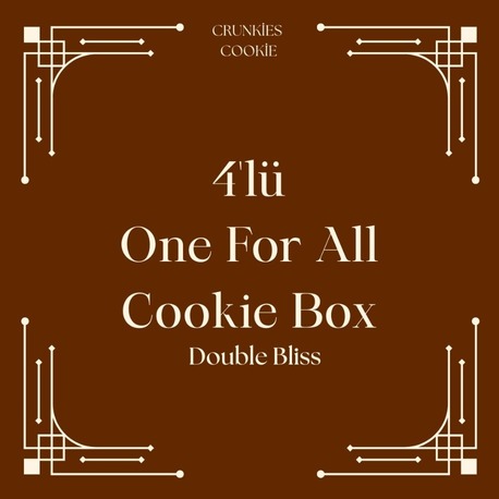 4'lü Double Bliss Cookie Box