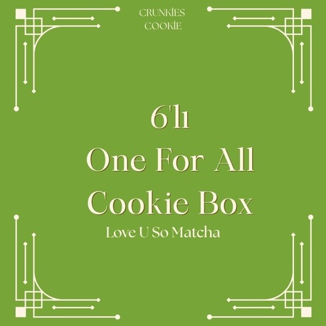 6'lı Love U So Matcha Cookie Box